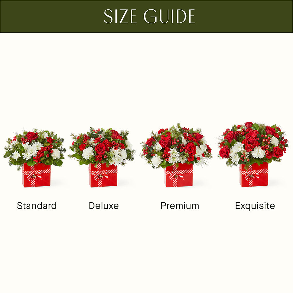 Presents Under the Tree Bouquet – FLOWERS & GIFTS BY ROBERTS, Pinetops NC