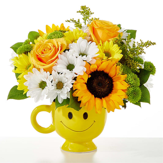 Be Happy Bouquet – FLOWERS & GIFTS BY ROBERTS, Pinetops NC