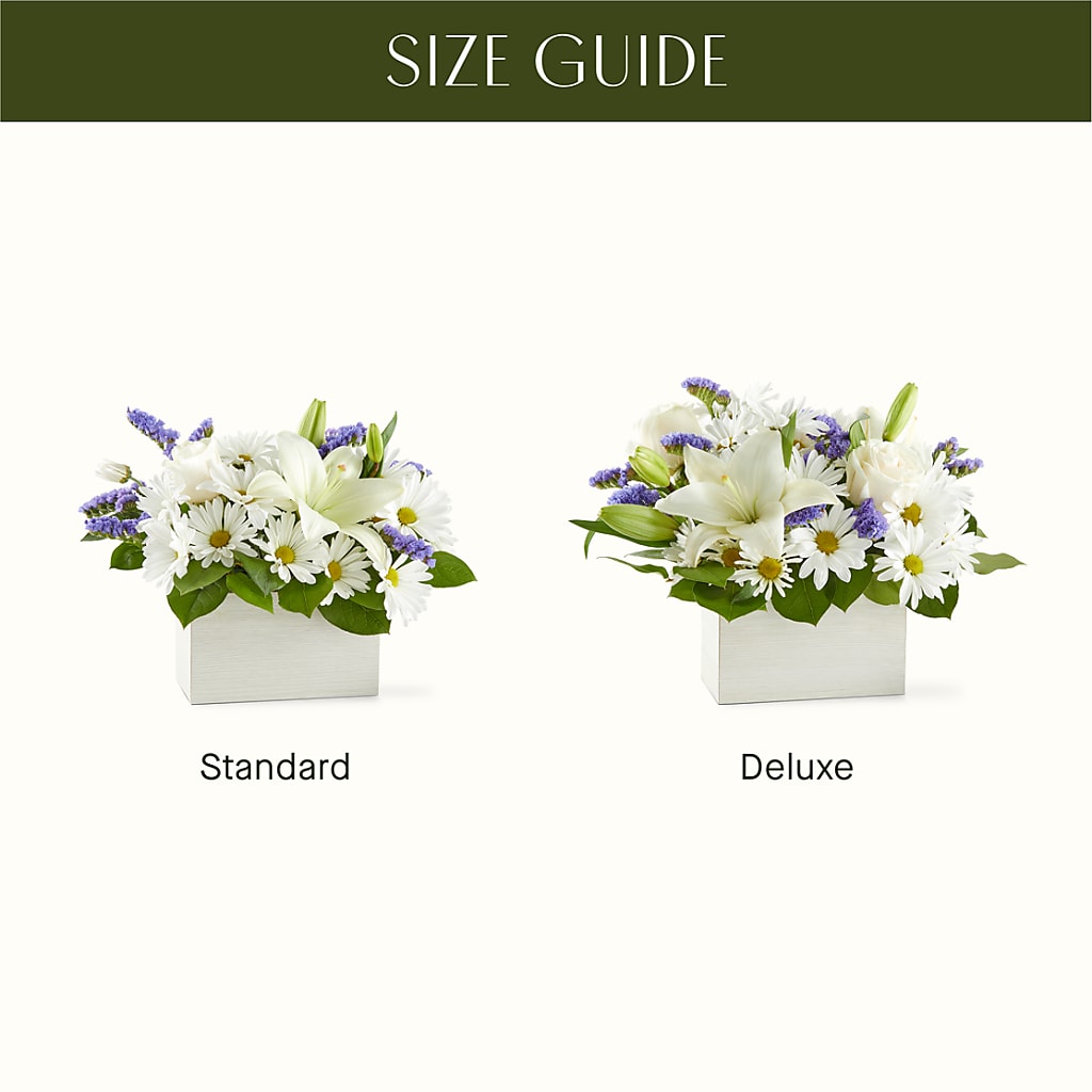 Beyond Blue Box Bouquet – FLOWERS & GIFTS BY ROBERTS, Pinetops NC