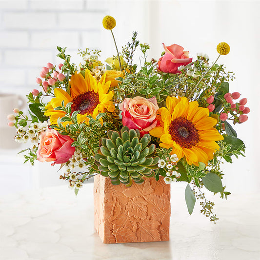 Sunflower Season Bouquet – FLOWERS & GIFTS BY ROBERTS, Pinetops NC