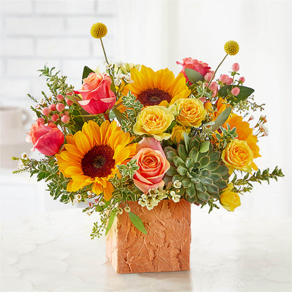 Sunflower Season Bouquet – FLOWERS & GIFTS BY ROBERTS, Pinetops NC