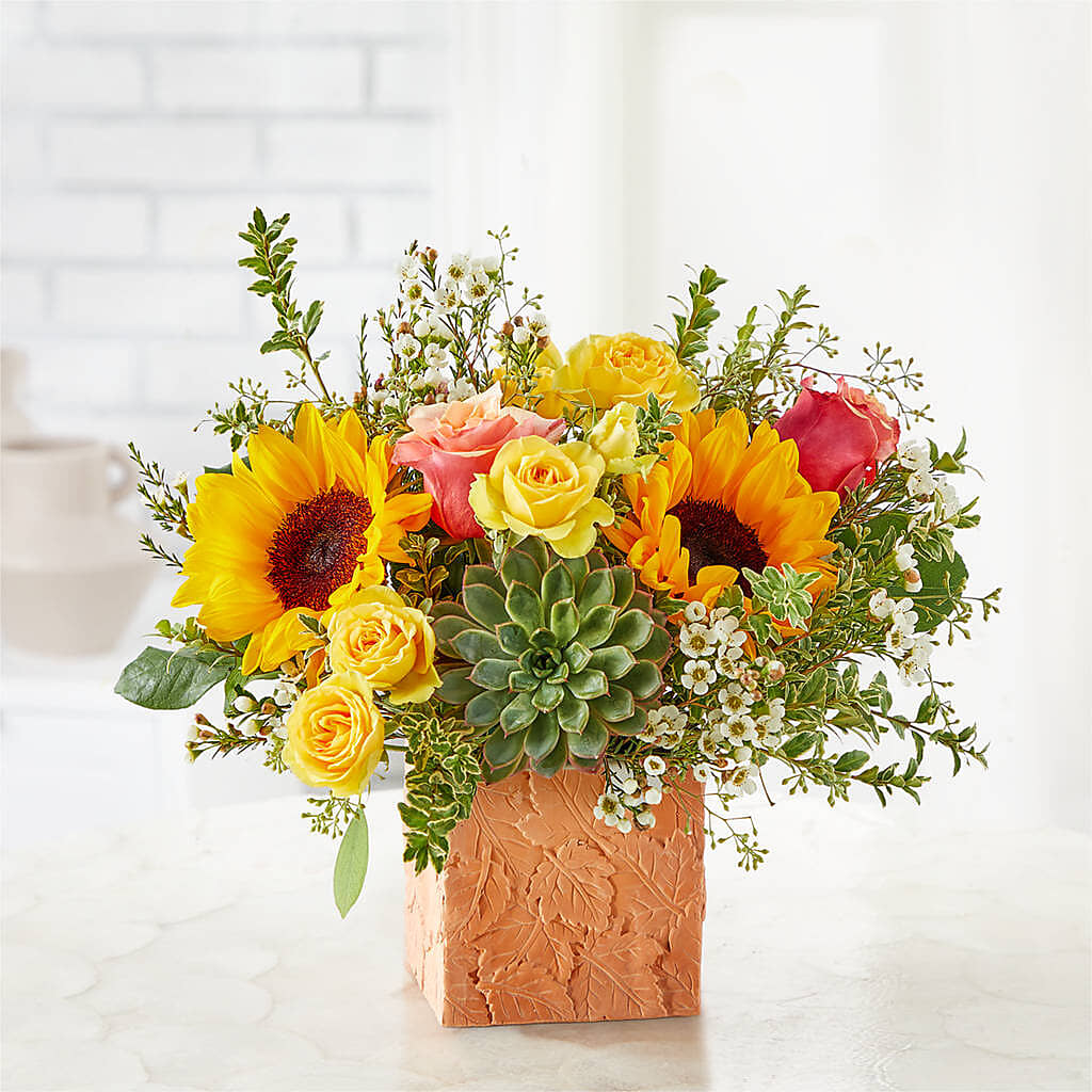 Sunflower Season Bouquet – FLOWERS & GIFTS BY ROBERTS, Pinetops NC