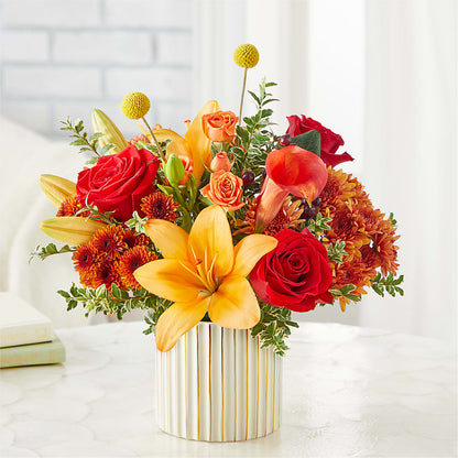 Scarlet Skies Bouquet – FLOWERS & GIFTS BY ROBERTS, Pinetops NC
