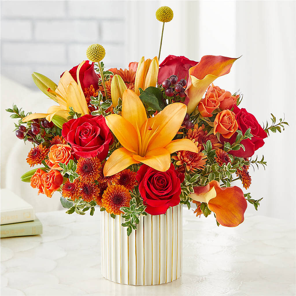 Scarlet Skies Bouquet – FLOWERS & GIFTS BY ROBERTS, Pinetops NC