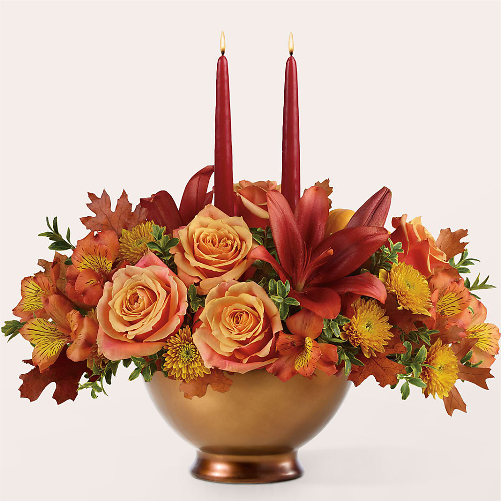 Harvest Table Centerpiece – FLOWERS & GIFTS BY ROBERTS, Pinetops NC