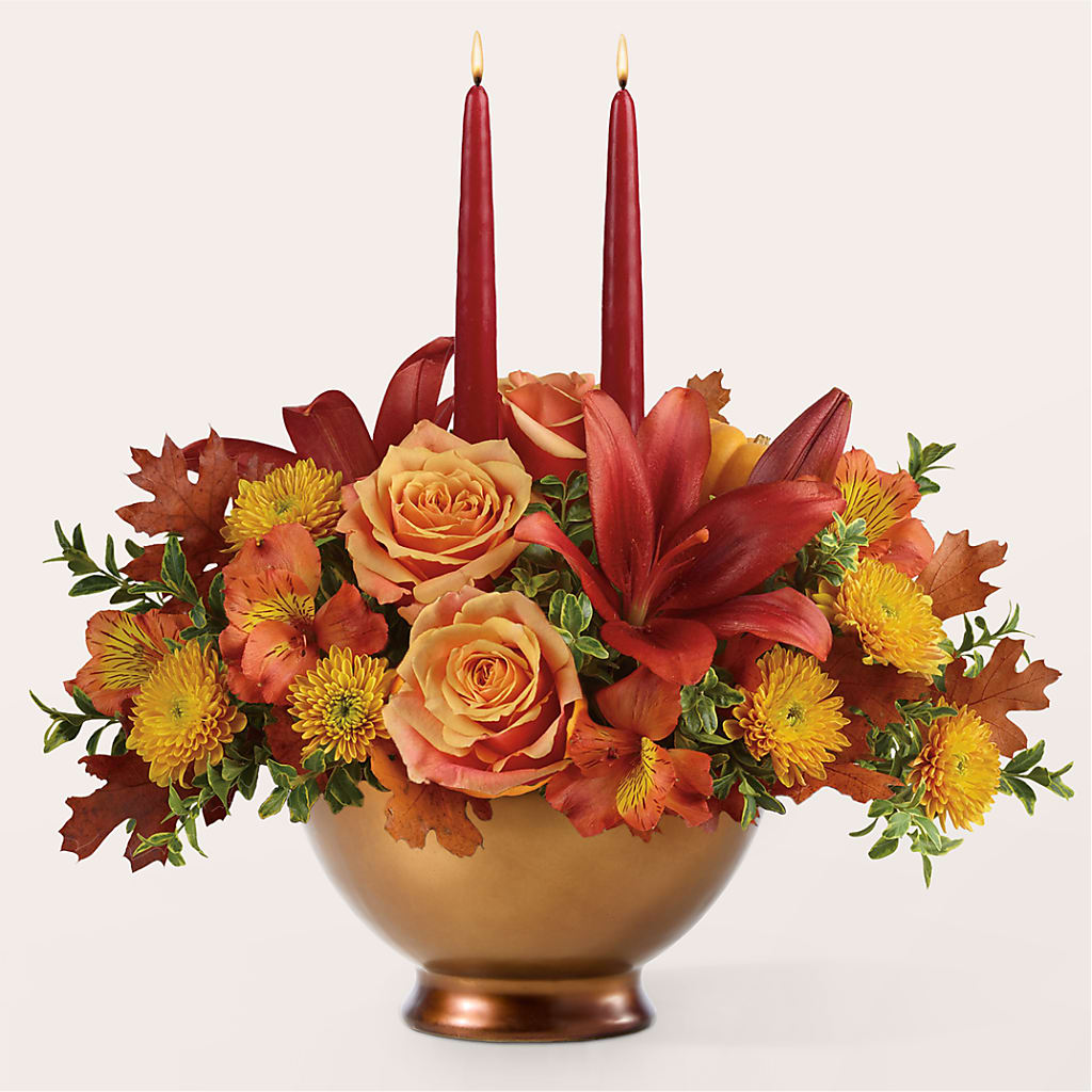 Harvest Table Centerpiece – FLOWERS & GIFTS BY ROBERTS, Pinetops NC