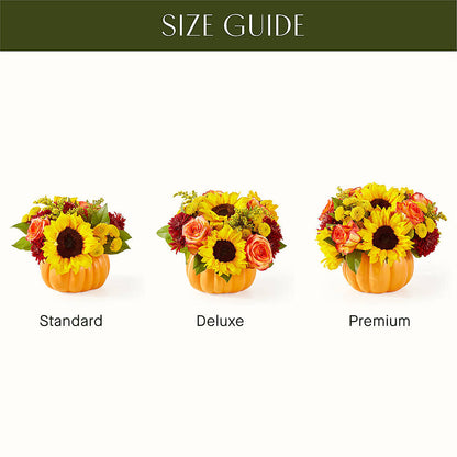 Golden Gourd Pumpkin Bouquet – FLOWERS & GIFTS BY ROBERTS, Pinetops NC