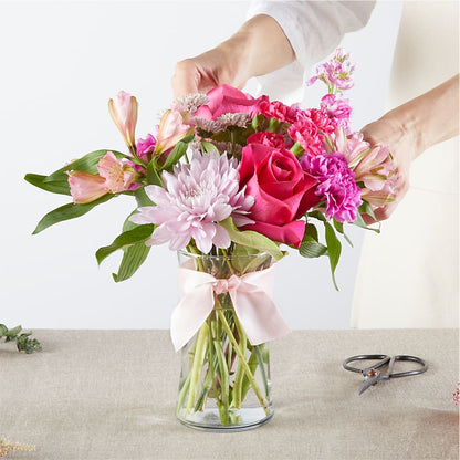 Pink Ribbon - A Florist Original – FLOWERS & GIFTS BY ROBERTS, Pinetops NC