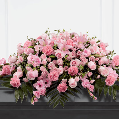 Garden of Comfort Casket Spray (Standard) – FLOWERS & GIFTS BY ROBERTS, Pinetops NC