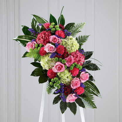 Refreshing Mix Standing Spray – FLOWERS & GIFTS BY ROBERTS, Pinetops NC