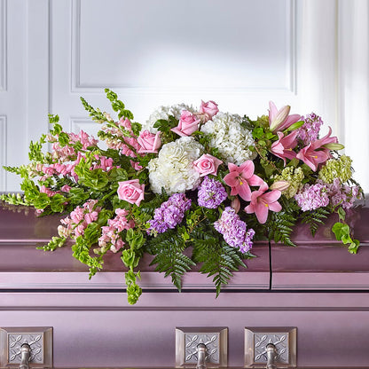 Life's Gratitude Casket Spray – FLOWERS & GIFTS BY ROBERTS, Pinetops NC
