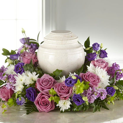 Blooming Sympathy Cremation Adornment – FLOWERS & GIFTS BY ROBERTS, Pinetops NC