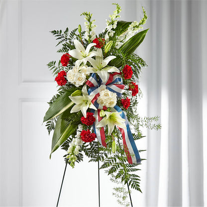 Stars of Life Standing Spray – FLOWERS & GIFTS BY ROBERTS, Pinetops NC