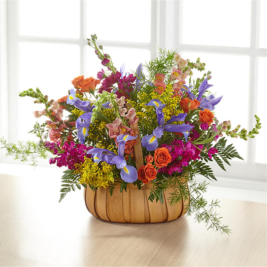 Garden of Life Basket – FLOWERS & GIFTS BY ROBERTS, Pinetops NC