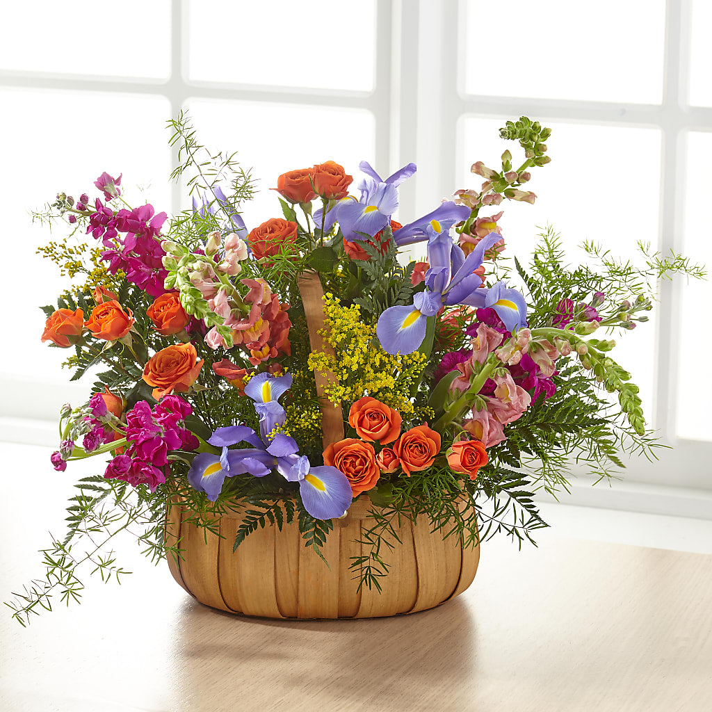 Garden of Life Basket – FLOWERS & GIFTS BY ROBERTS, Pinetops NC