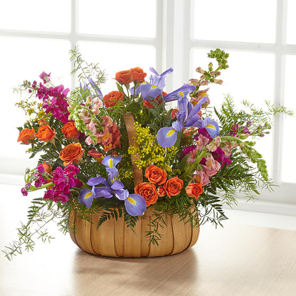 Garden of Life Basket – FLOWERS & GIFTS BY ROBERTS, Pinetops NC