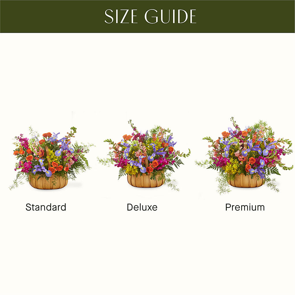 Garden of Life Basket – FLOWERS & GIFTS BY ROBERTS, Pinetops NC