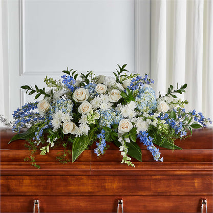 Timeless Essence Casket Spray – FLOWERS & GIFTS BY ROBERTS, Pinetops NC
