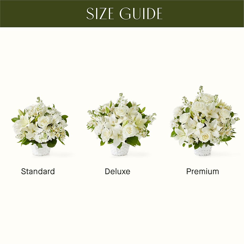 Peaceful Reflections Arrangement – FLOWERS & GIFTS BY ROBERTS, Pinetops NC