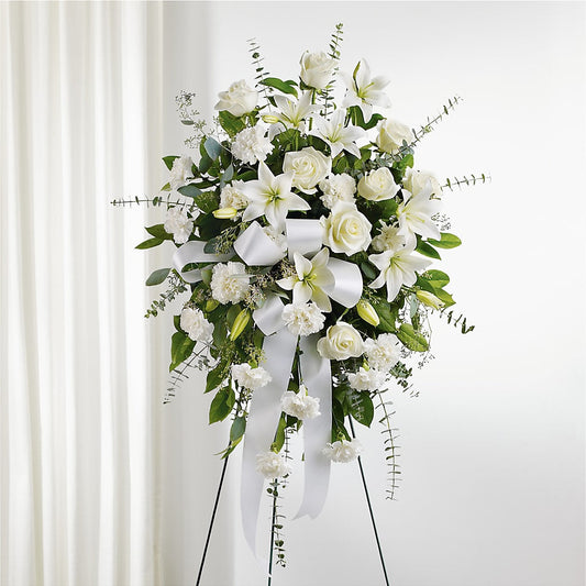 With Care Standing Spray – FLOWERS & GIFTS BY ROBERTS, Pinetops NC