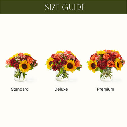 September Sunset Bouquet – FLOWERS & GIFTS BY ROBERTS, Pinetops NC