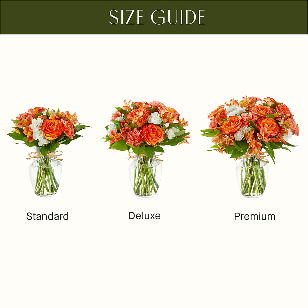 Apricot Glow Bouquet – FLOWERS & GIFTS BY ROBERTS, Pinetops NC