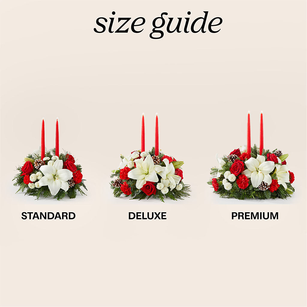 Seasonal Festivities Centerpiece – FLOWERS & GIFTS BY ROBERTS, Pinetops NC