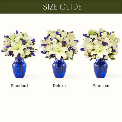Sapphire Rush Bouquet – FLOWERS & GIFTS BY ROBERTS, Pinetops NC