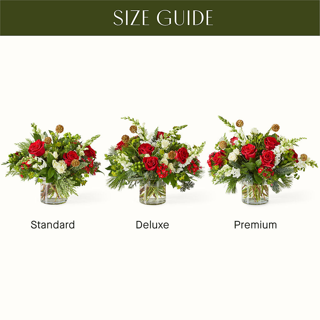 Deck the Halls Bouquet – FLOWERS & GIFTS BY ROBERTS, Pinetops NC