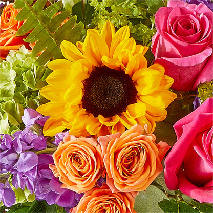 Vibrant Greetings Bouquet – FLOWERS & GIFTS BY ROBERTS, Pinetops NC