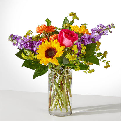 Vibrant Greetings Bouquet – FLOWERS & GIFTS BY ROBERTS, Pinetops NC