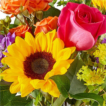 Vibrant Greetings Bouquet – FLOWERS & GIFTS BY ROBERTS, Pinetops NC