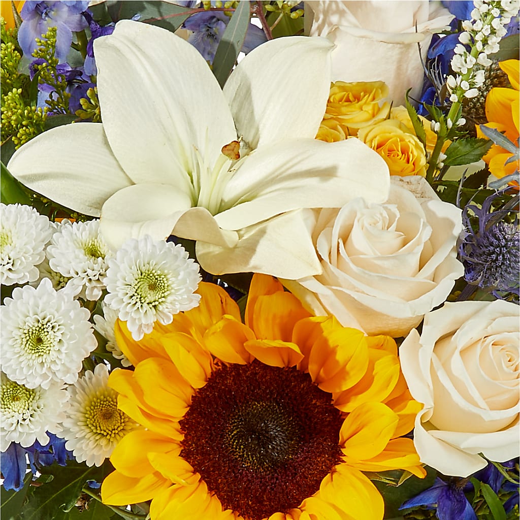 Wonderfully Sunny Bouquet – FLOWERS & GIFTS BY ROBERTS, Pinetops NC