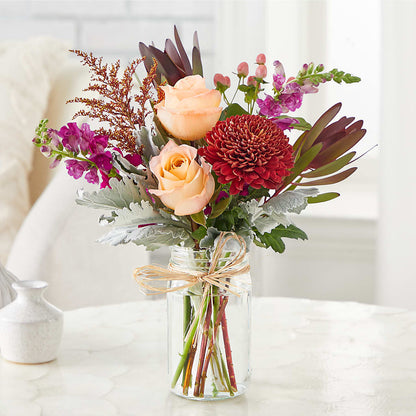 Moody Hues Bouquet – FLOWERS & GIFTS BY ROBERTS, Pinetops NC