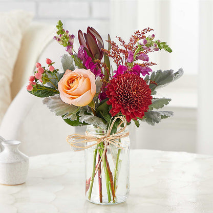 Moody Hues Bouquet – FLOWERS & GIFTS BY ROBERTS, Pinetops NC