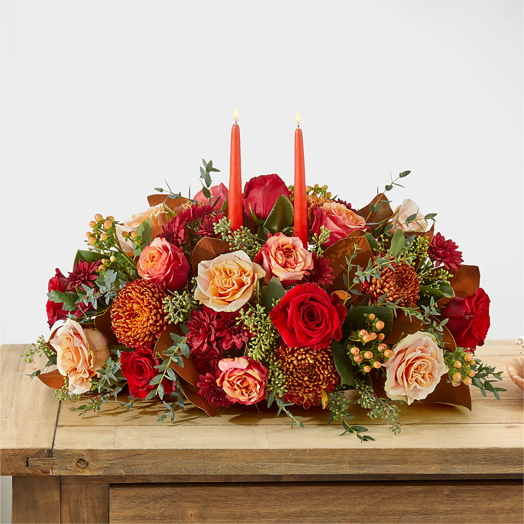 Gather Near Centerpiece – FLOWERS & GIFTS BY ROBERTS, Pinetops NC