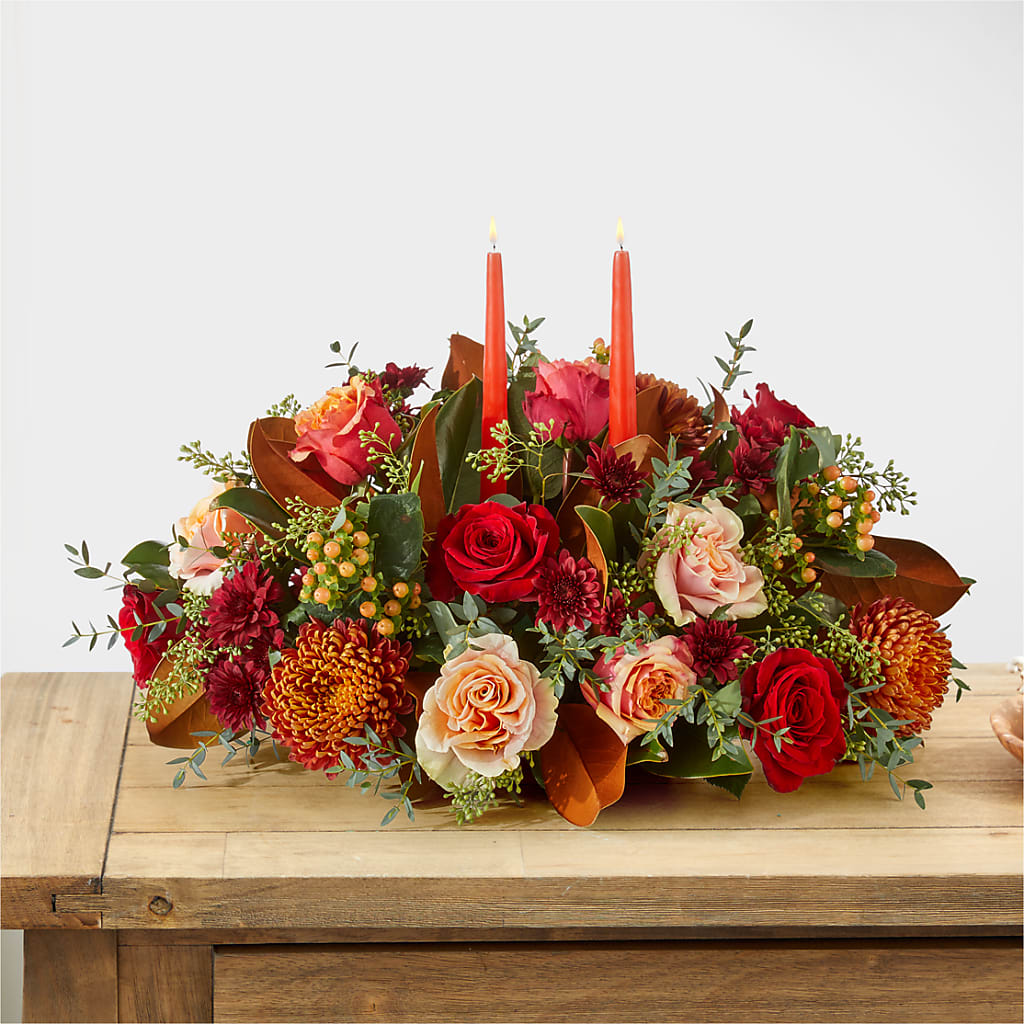 Gather Near Centerpiece – FLOWERS & GIFTS BY ROBERTS, Pinetops NC