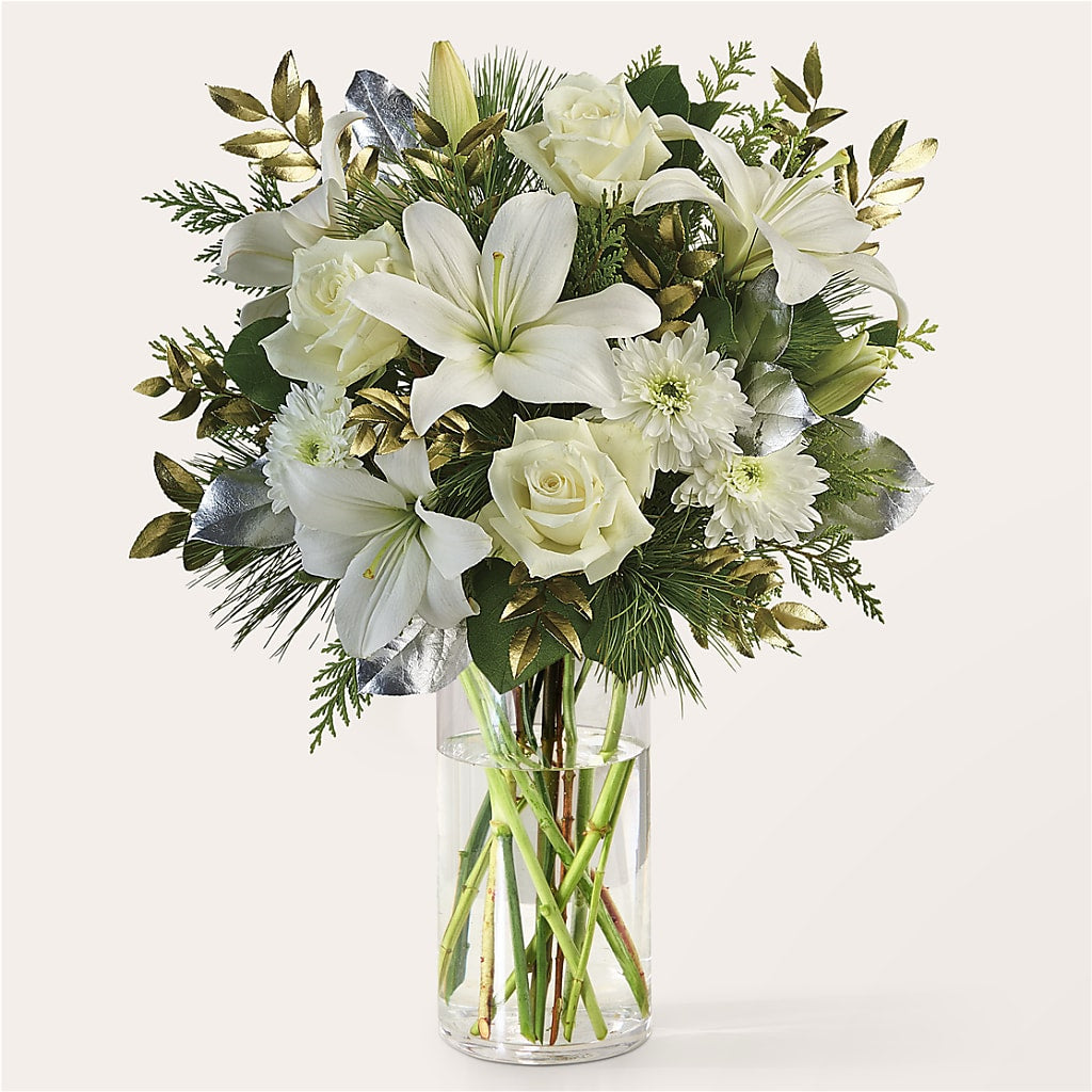 Wintry Mix Bouquet – FLOWERS & GIFTS BY ROBERTS, Pinetops NC