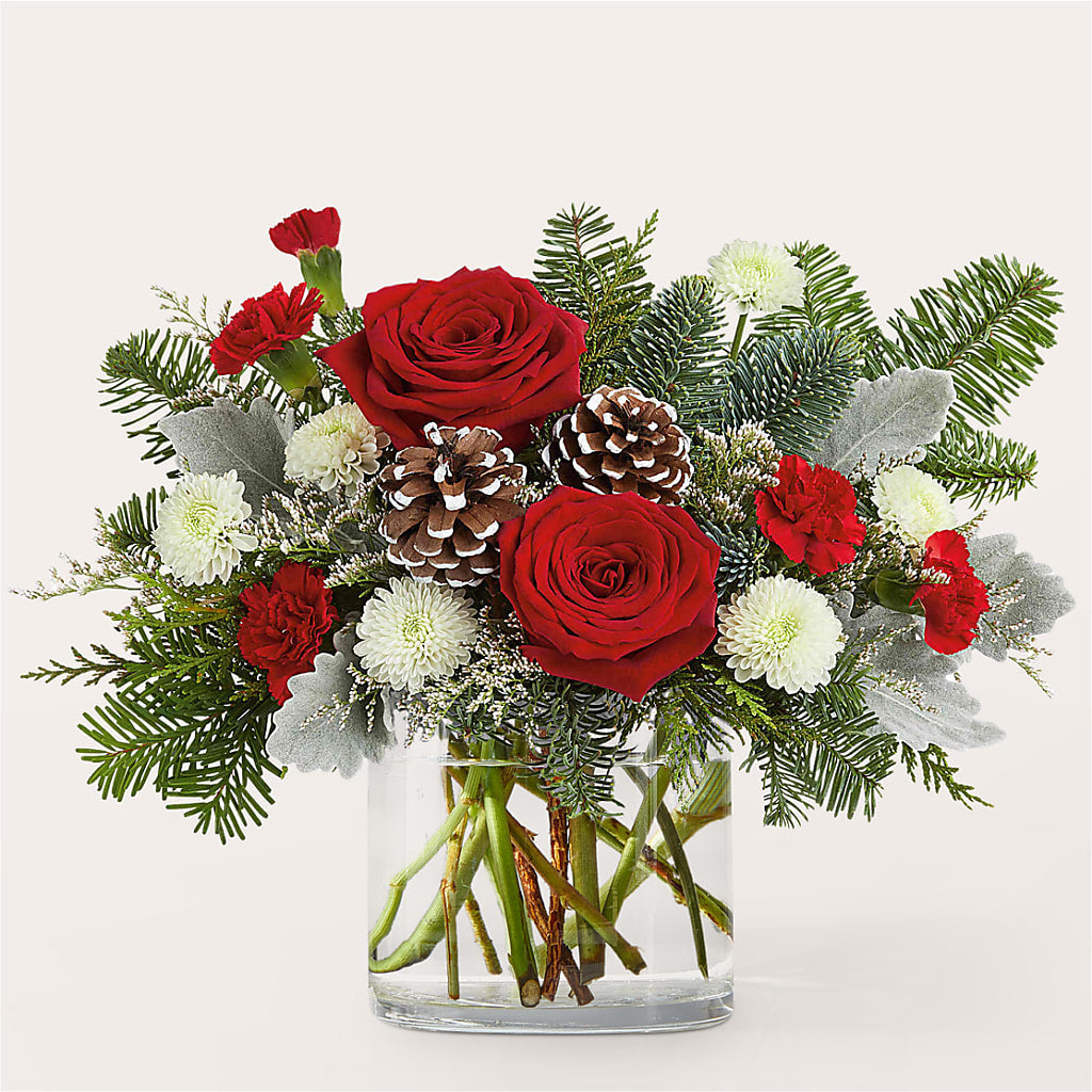 Yule Cheer Bouquet – FLOWERS & GIFTS BY ROBERTS, Pinetops NC
