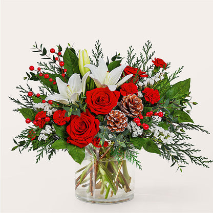Best in Snow Bouquet – FLOWERS & GIFTS BY ROBERTS, Pinetops NC