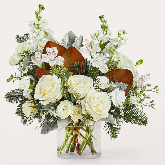 Fresh Snowfall Bouquet – FLOWERS & GIFTS BY ROBERTS, Pinetops NC