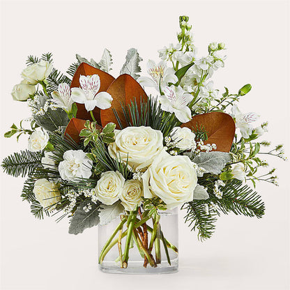 Fresh Snowfall Bouquet – FLOWERS & GIFTS BY ROBERTS, Pinetops NC