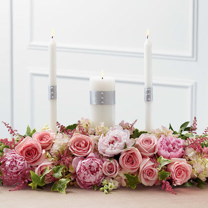 Worldwide Romance Unity Candle Arrangement – FLOWERS & GIFTS BY ROBERTS, Pinetops NC