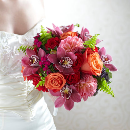 Brilliant Blossoms Bouquet – FLOWERS & GIFTS BY ROBERTS, Pinetops NC