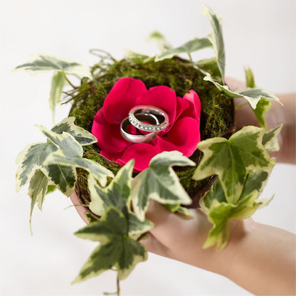 Lila Rose Ring Nest – FLOWERS & GIFTS BY ROBERTS, Pinetops NC