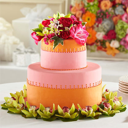 Sweet Citrus Cake Decor – FLOWERS & GIFTS BY ROBERTS, Pinetops NC