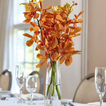 Orange Mokara Bud Vase – FLOWERS & GIFTS BY ROBERTS, Pinetops NC